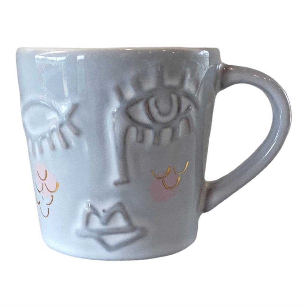 Starbucks 2016 Picasso Face Demitasse Espresso Cup
